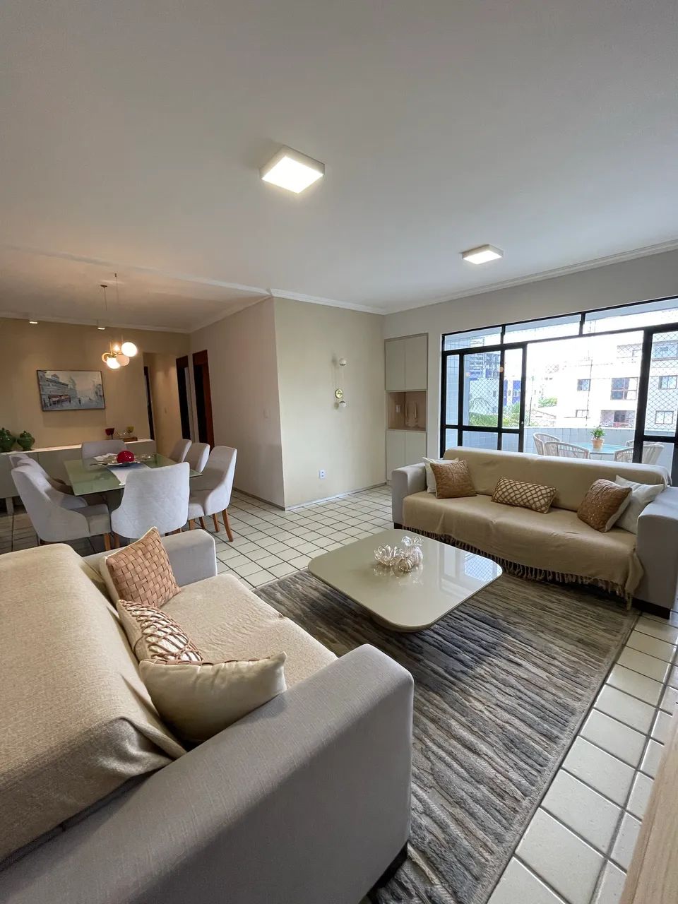 Apto com 120m2 c/ elevador a 150 m do mar  - Foto 4