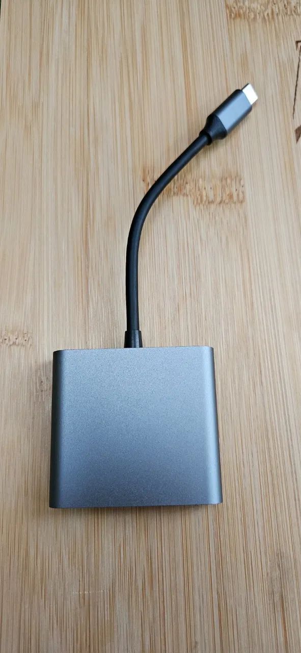 Hub USB-C 3 em 1 - HDMI 4K, USB 3.0 e PD - Foto 4