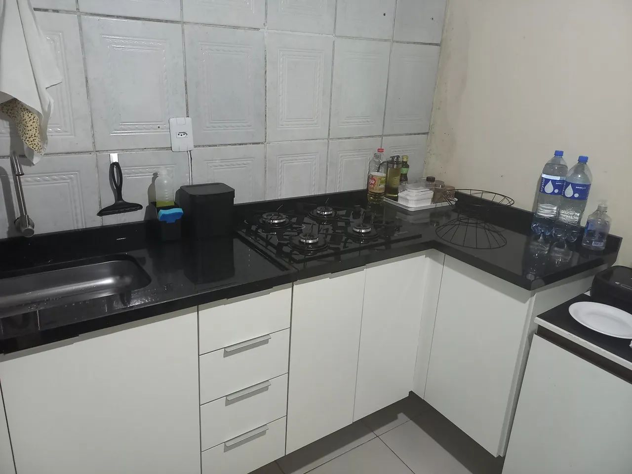 armário de cozinha com pia e bancada - Foto 2