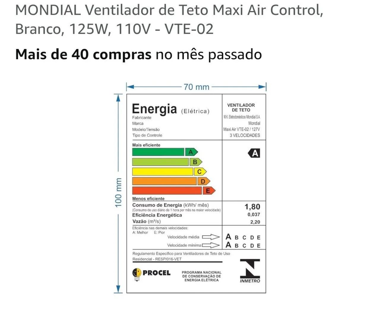 Ventilador teto65570172856449122