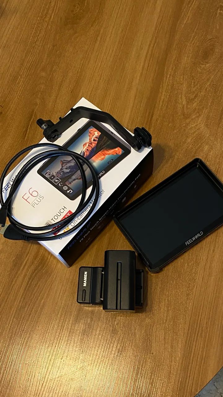 Monitor F6 Plus - FeelWorld para Câmera 
