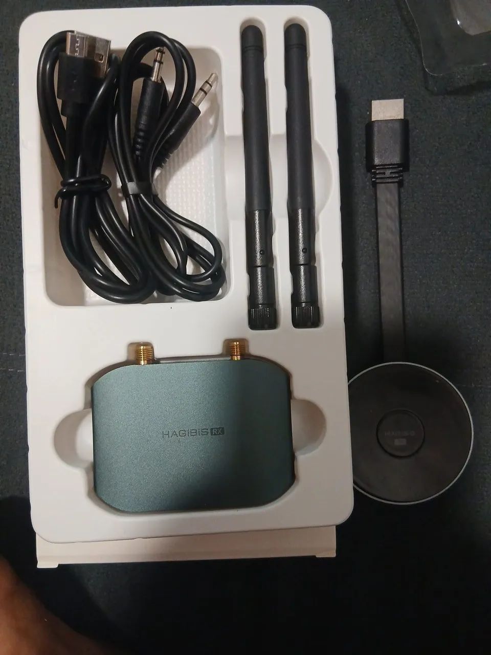 Kit wireless HD transmissor + receptor Hagibis G6W - Foto 4