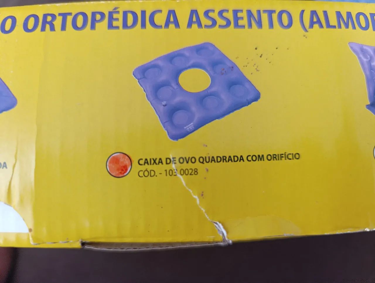 Almofada Gel Quadrada Caixa De Ovo Bioflorence Na Caixa - Foto 3