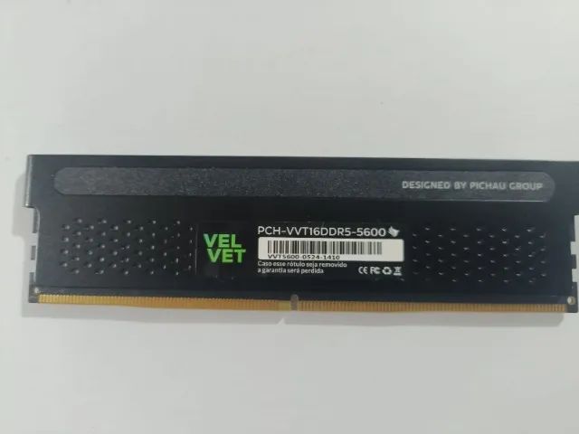 Memoria Pichau Velvet, 16gb (1x16gb), Ddr5, 5600mhz, C38 - Foto 2