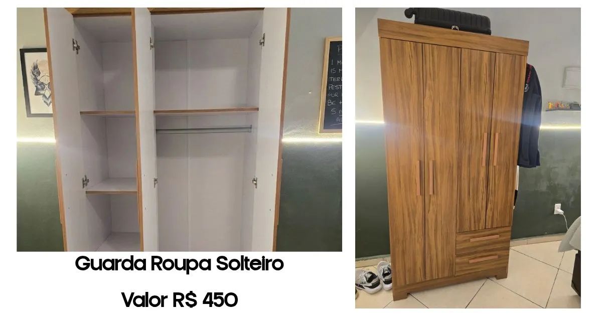 Guarda Roupa Solteiro - Foto 2