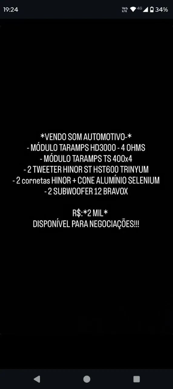 Som automotivo  - Foto 4