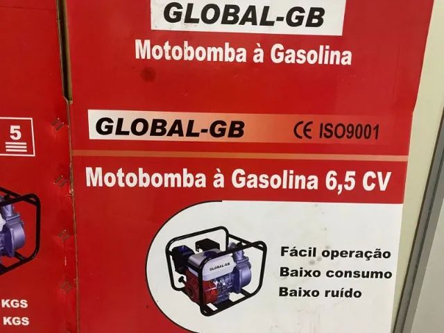 MOTOBOMBA A GASOLINA 6,5CV - Foto 6