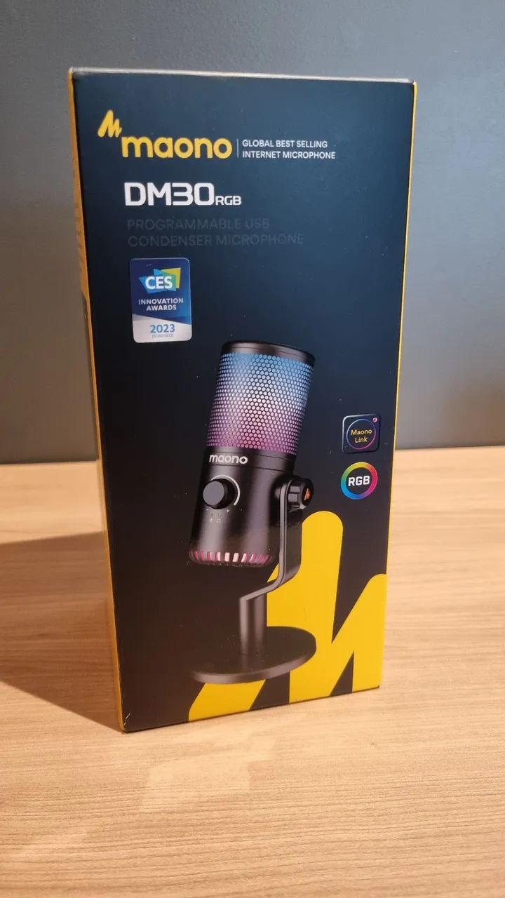 Microfone Maono DM30 RGB - Gamer