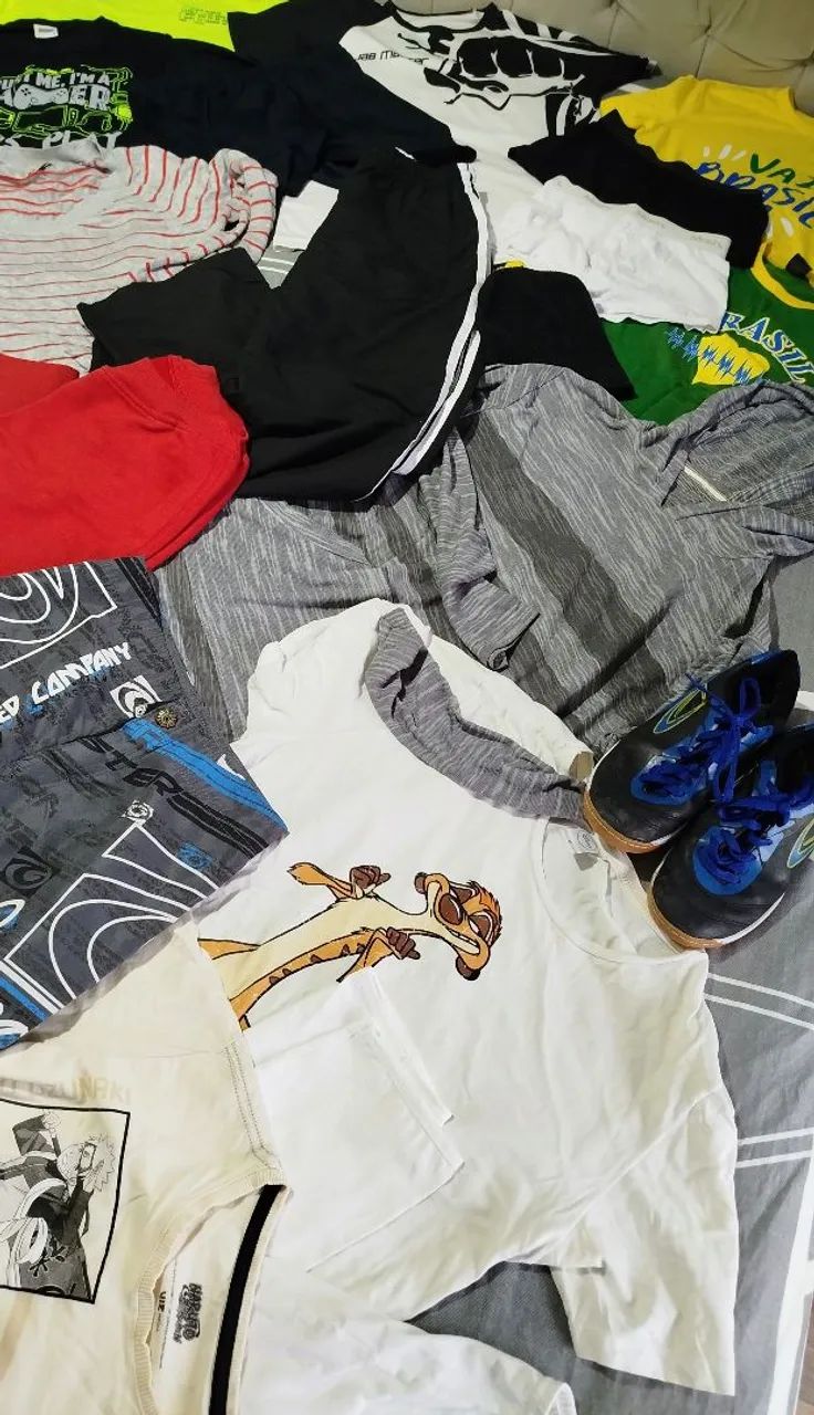 Combo roupa infantil menino - 13/14 anos  - Foto 3