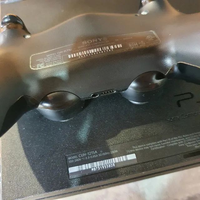 PS4 Fat com controle original e jogo - Foto 4