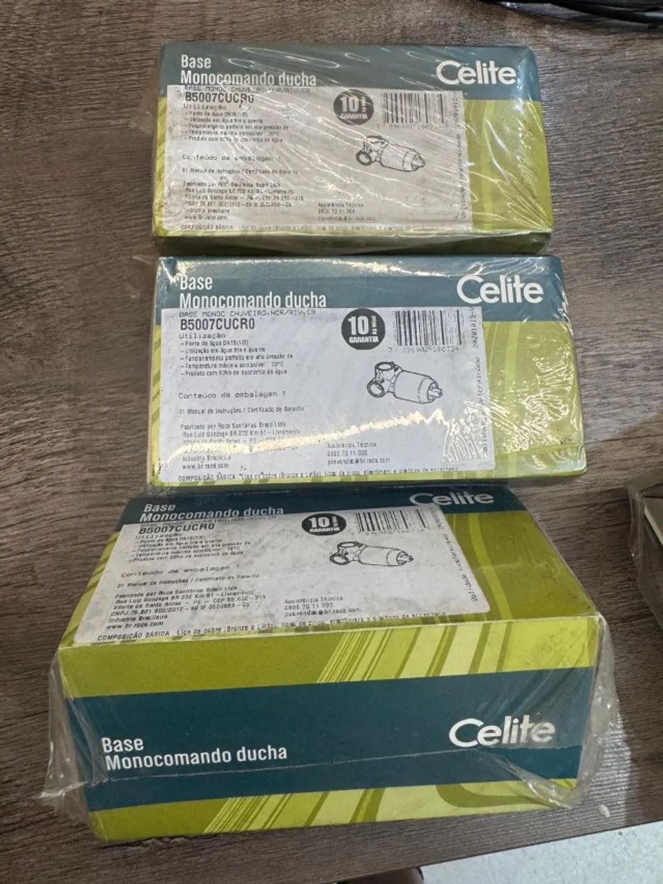 Base Monocomando Chuveiro CELITE B5007CUCRO