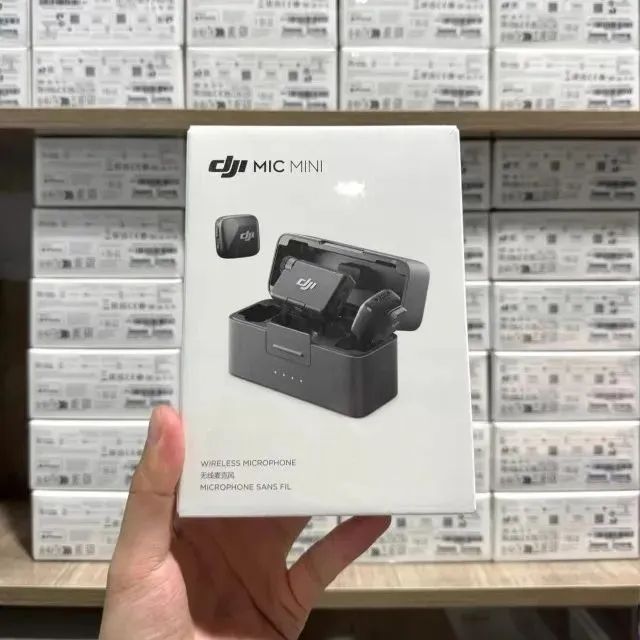 Microfone de Lapela Dji Mic Mini Combo 2tx + 1rx + Case Transmissor Bluetooth Sem Fio - Foto 2