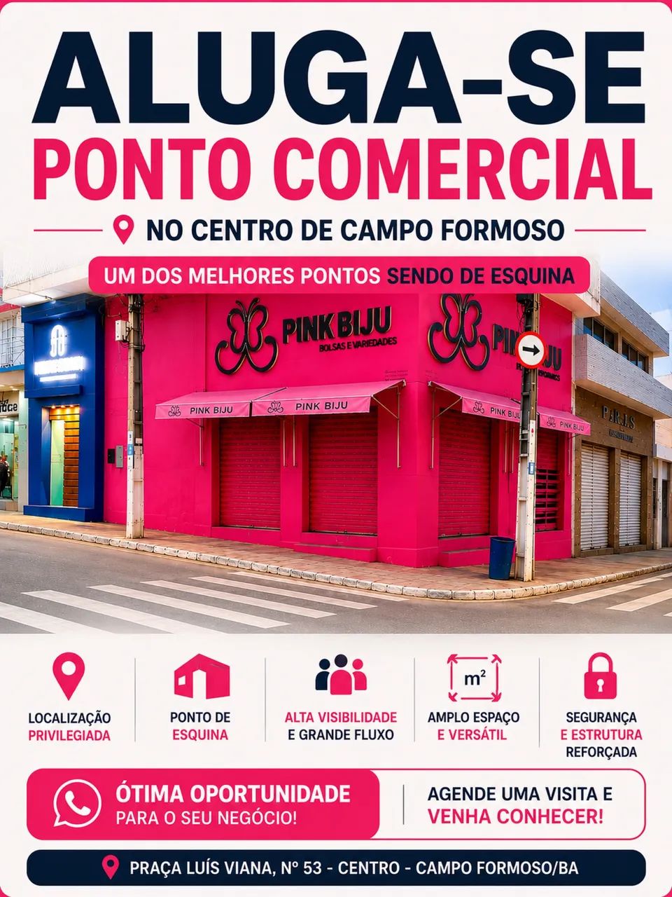 Aluga-se ponto comercial 