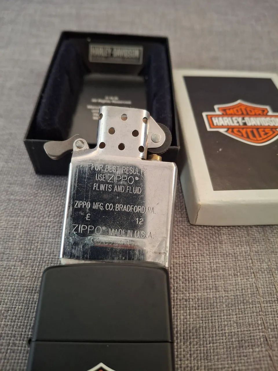 Isqueiro Zippo original - Harley-Davidson - Foto 4
