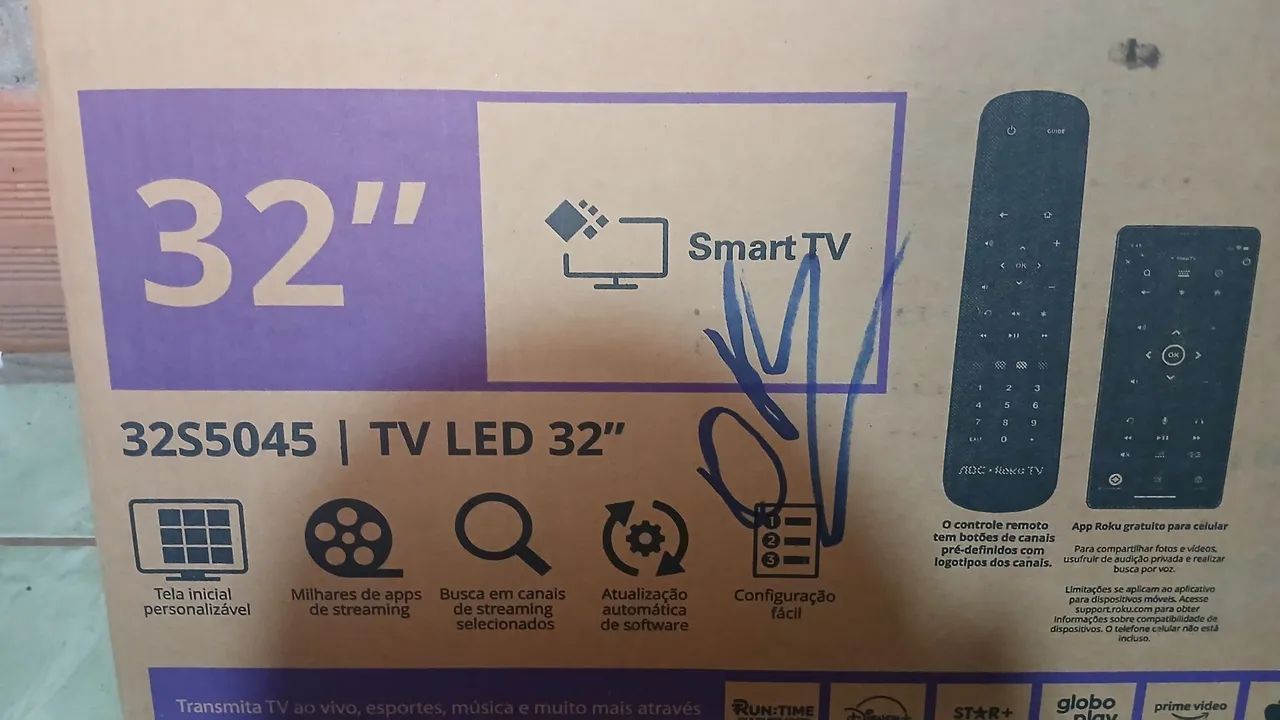 VENDO SMART AOC ROKU TV 32 POLEGADA  - Foto 6