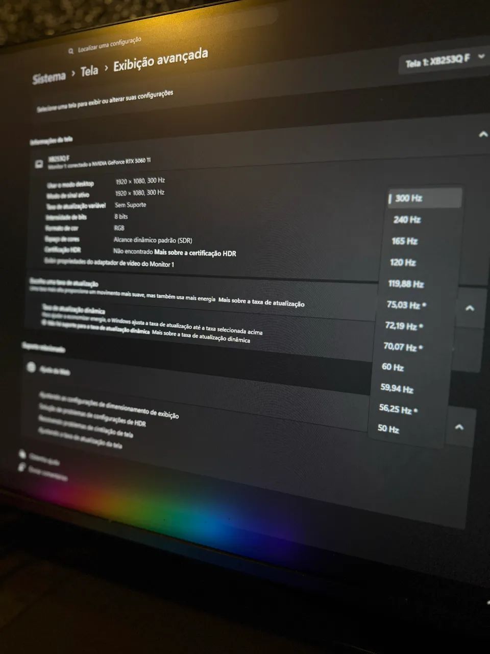 Monitor Acer Predator 300hz - Foto 3