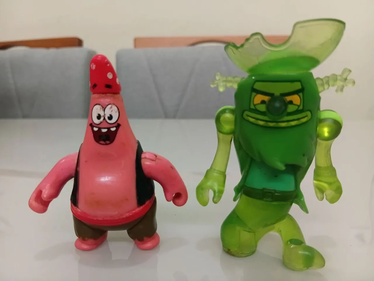 Holandês voador e Patrick pirata da turma do job esponja - Imaginext - Foto 3