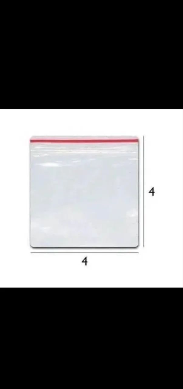 ? ZIPLOCK BAGS NO. 00 - 4x4 cm | PACKAGE OF 100 UNITS