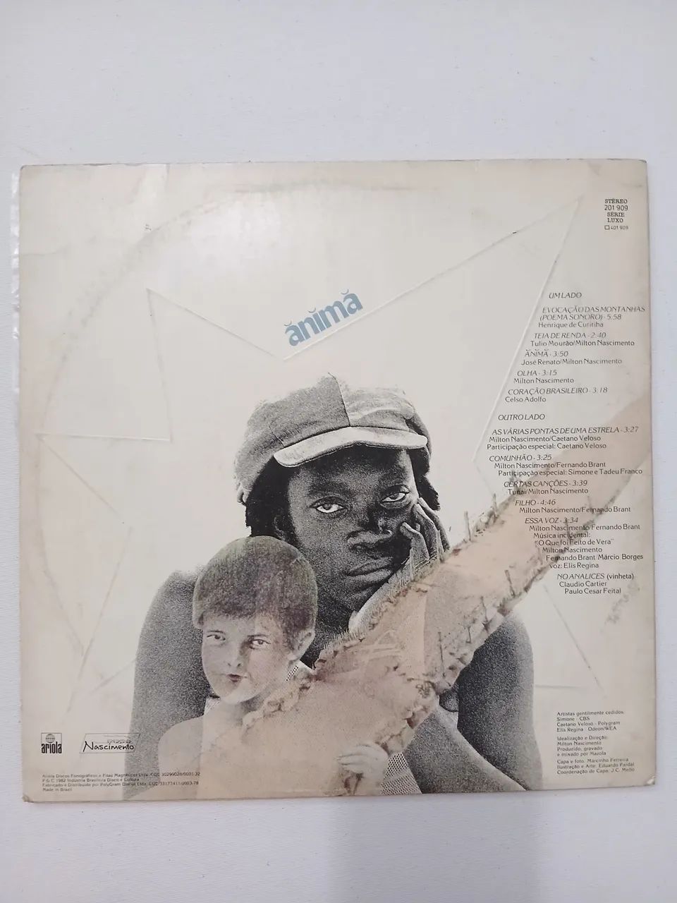 Lp Milton Nascimento "anima" usado  - Foto 2