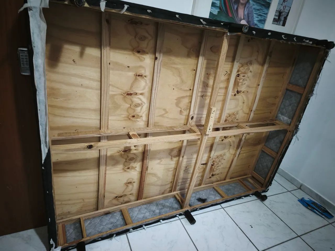 Box casal com rodinha preta - Foto 5