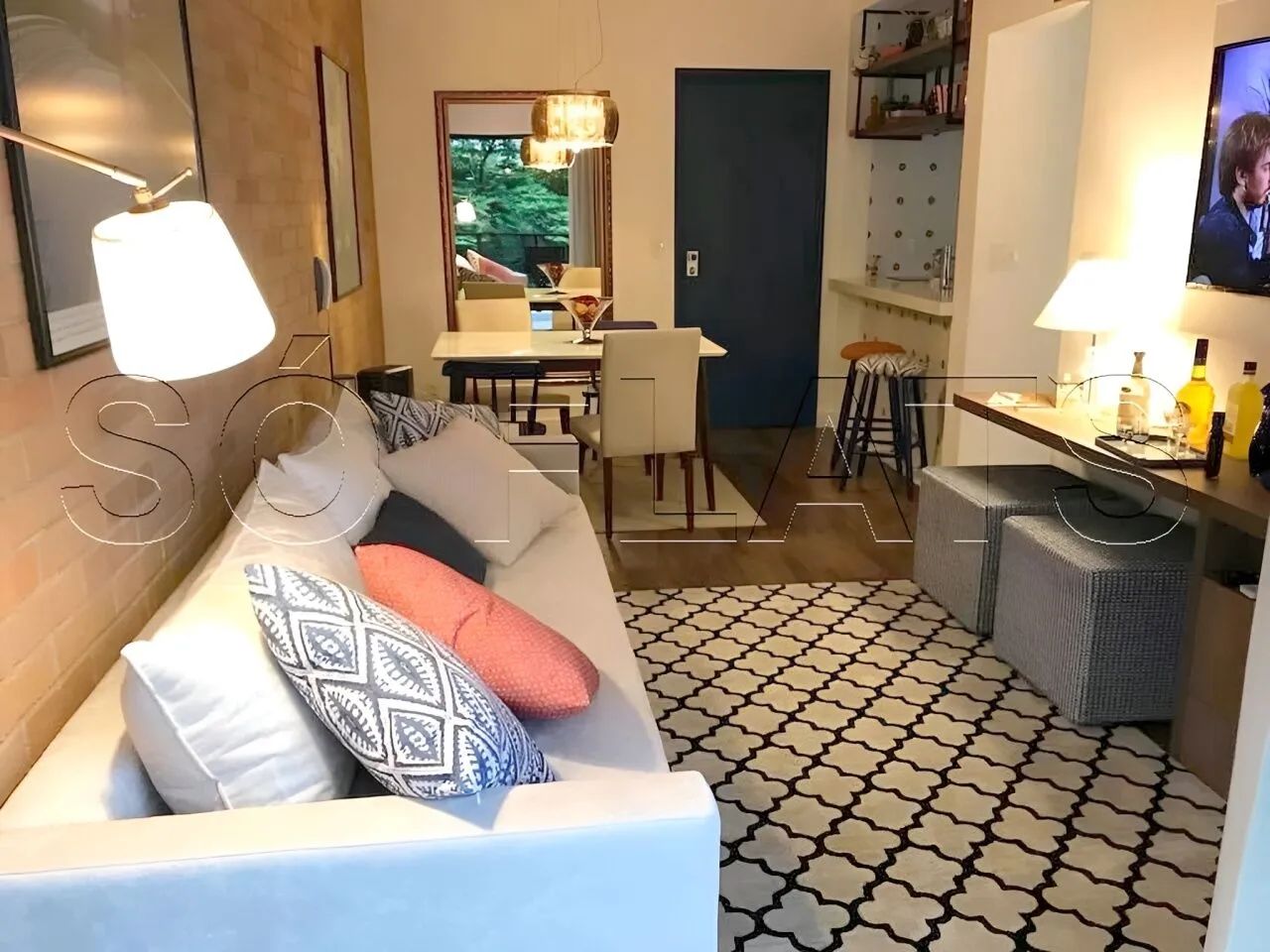 Flat Saint Peter disponível para venda com 42m², 1 dormitório e 1 vaga - Foto 2