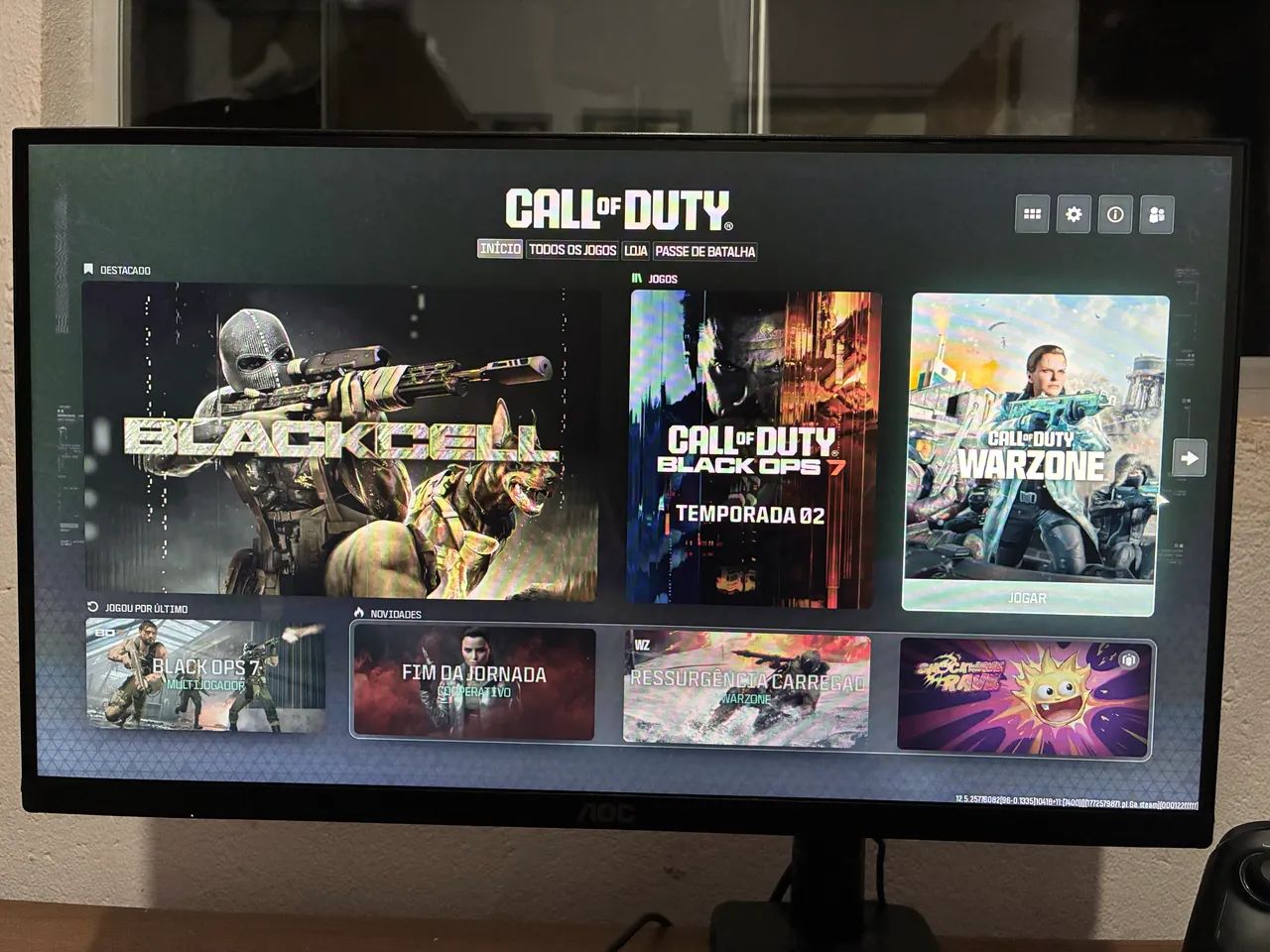 Monitor Aoc 100 hz
