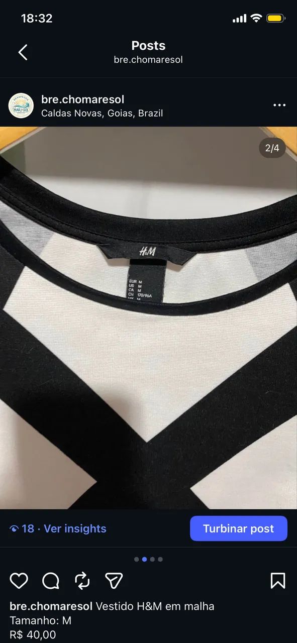 Vestido em malha H&M - Foto 2