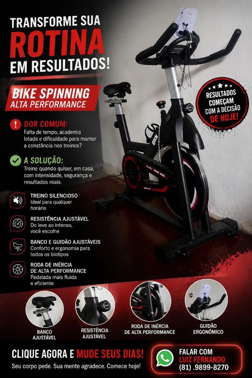 Bicicleta Ergométrica Odin 