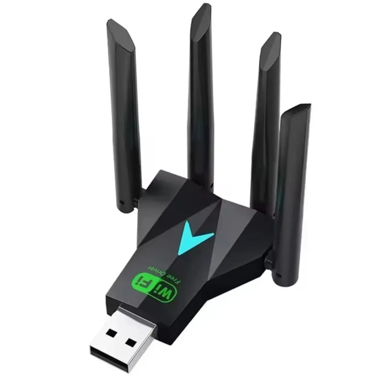 Adaptador Wi-Fi 4 Antenas USB