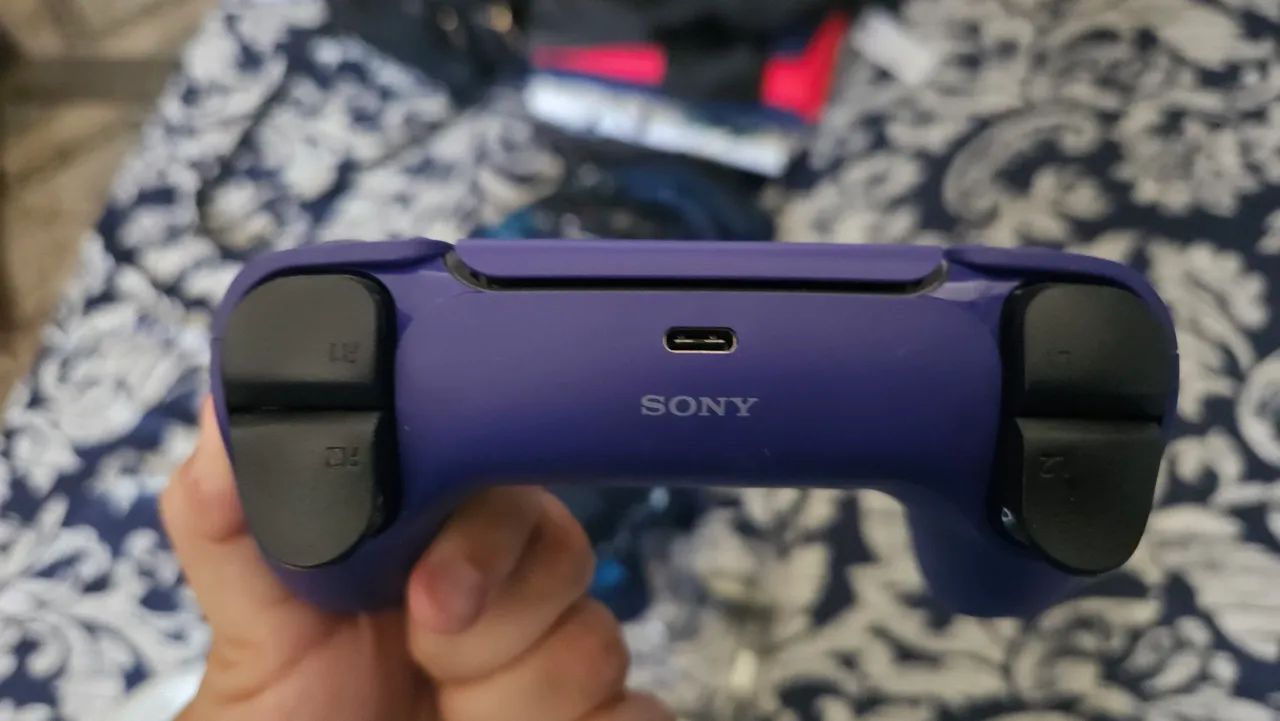 Controle Roxo PS5  - Foto 3