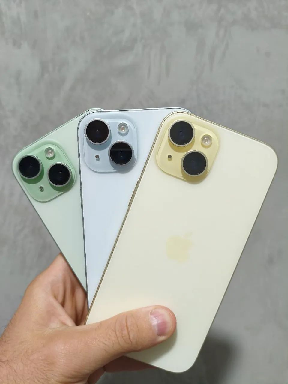 iPhones 15 3 cores disponíveis a partir de 2650,00