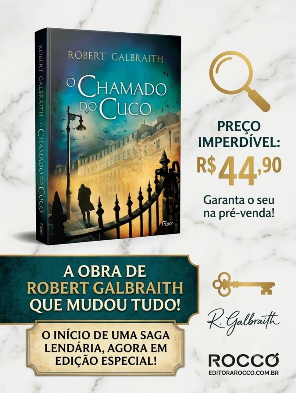 Livro : O chamado do Cuco 