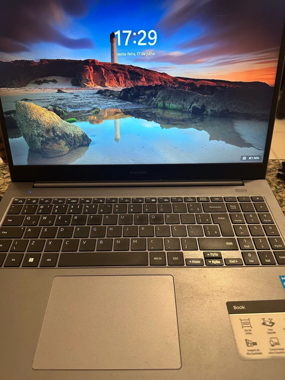Notebook Samsung i3 geração 11
