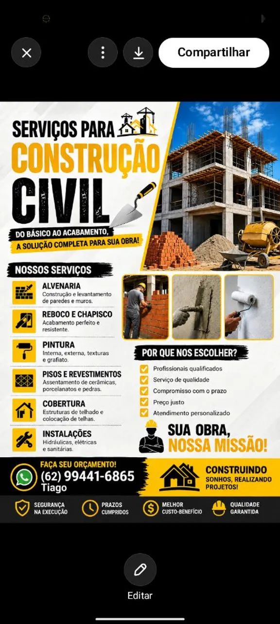 Tiago cotação e acampamento 