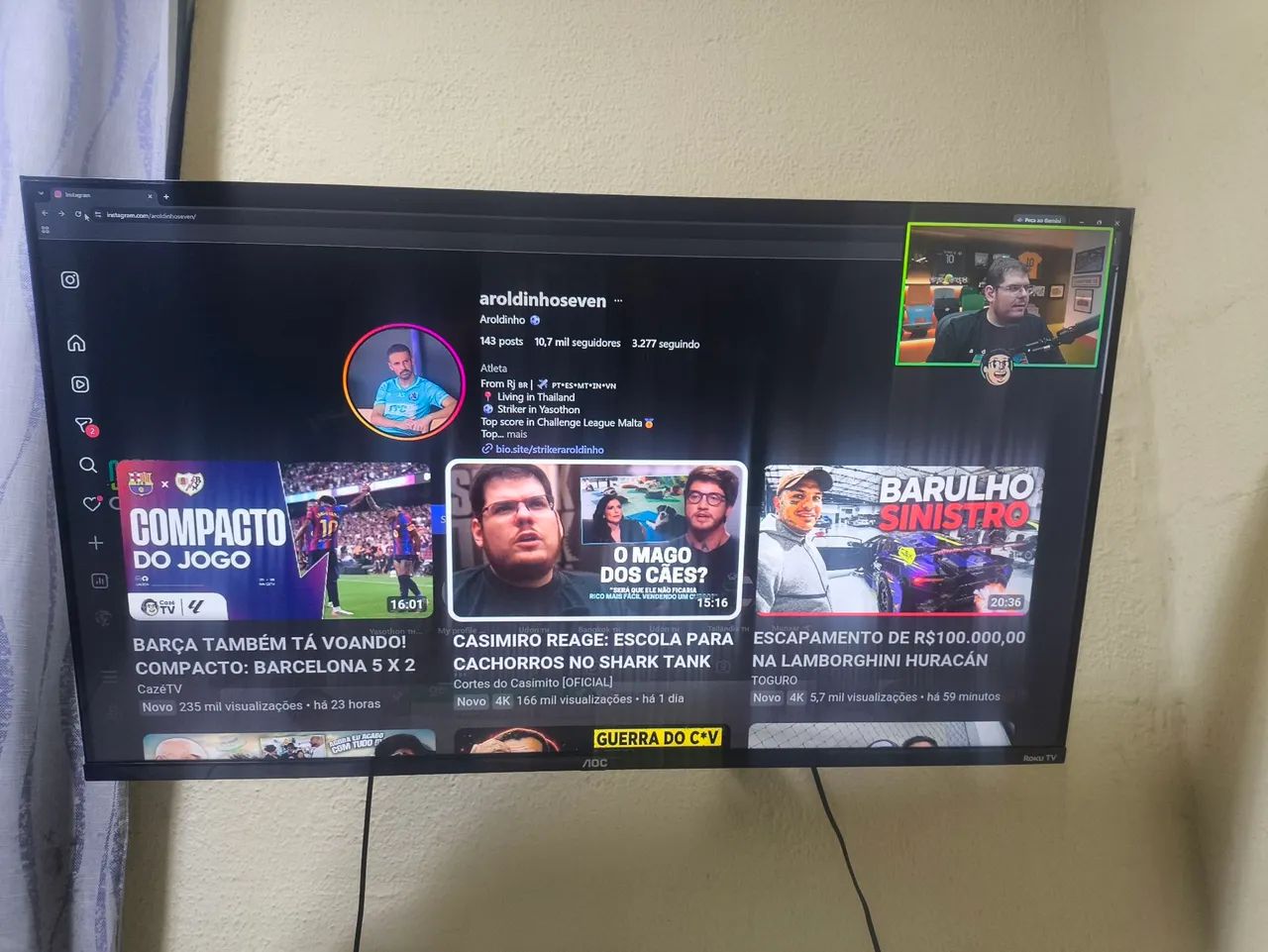 Smartv AOC Roku  - Foto 2