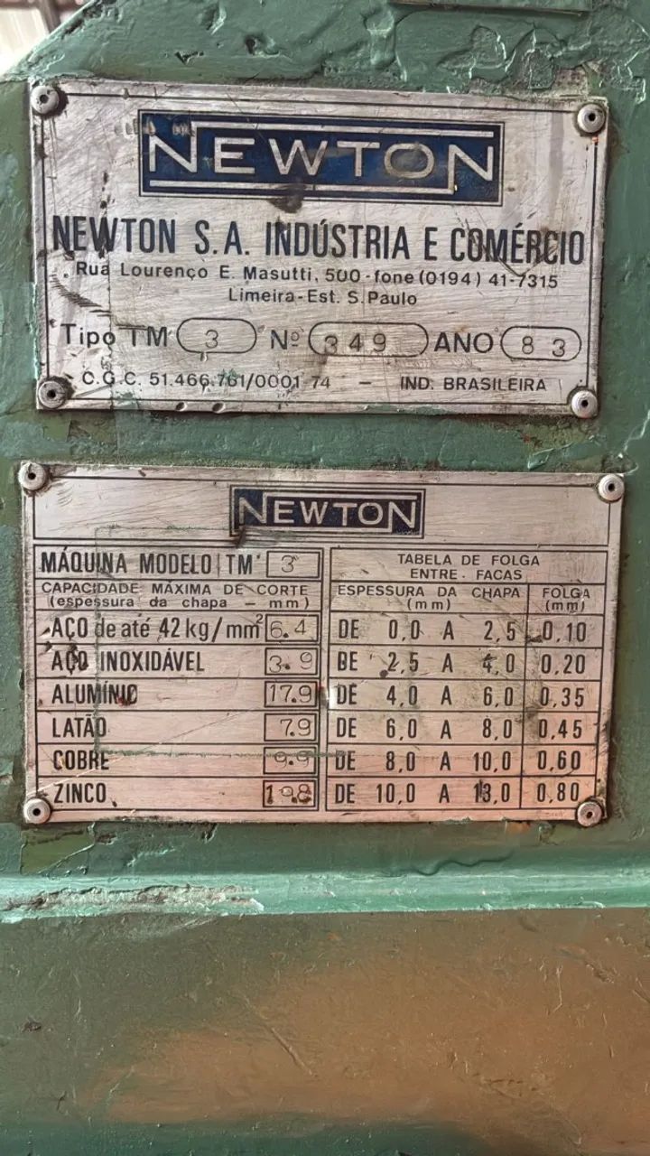 Guilhotina Mecânica Newton - Foto 5