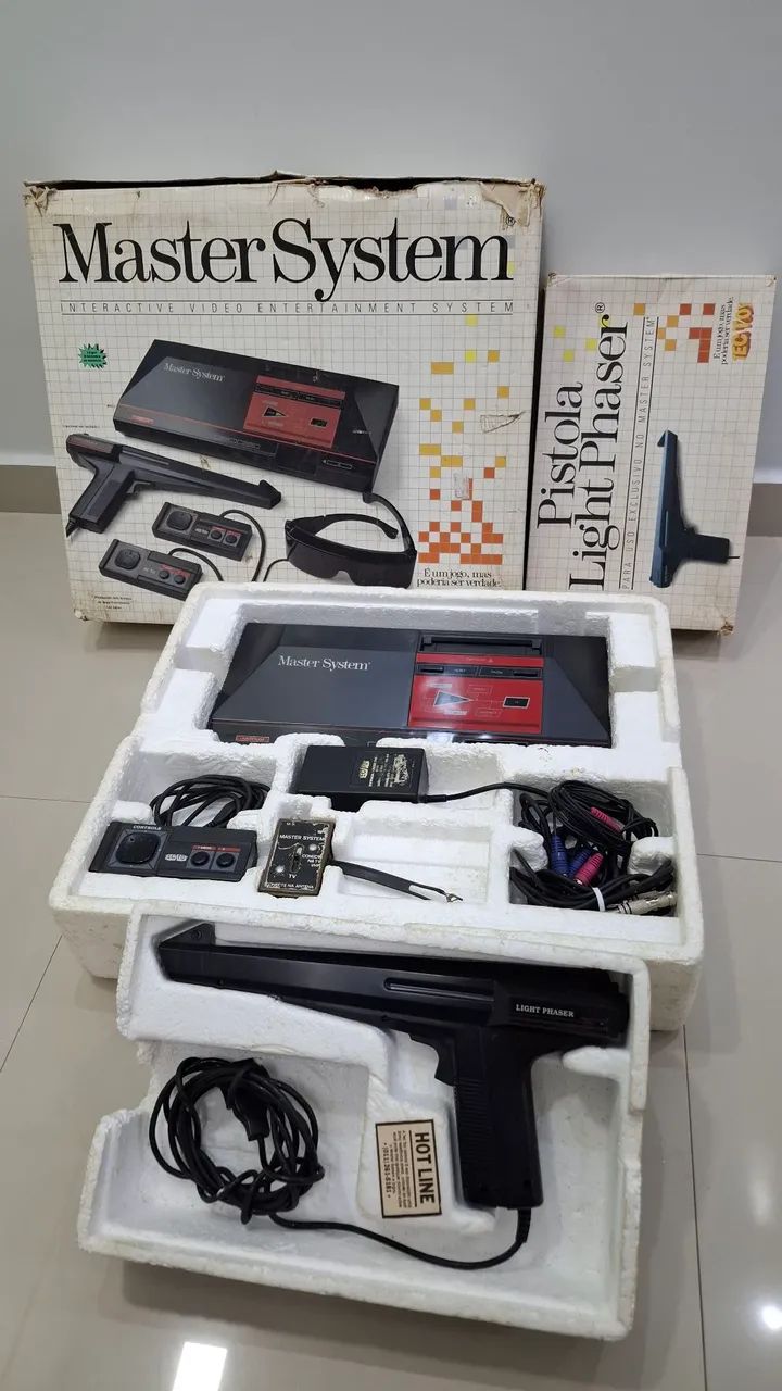 Master system completo -Para colecionadores 