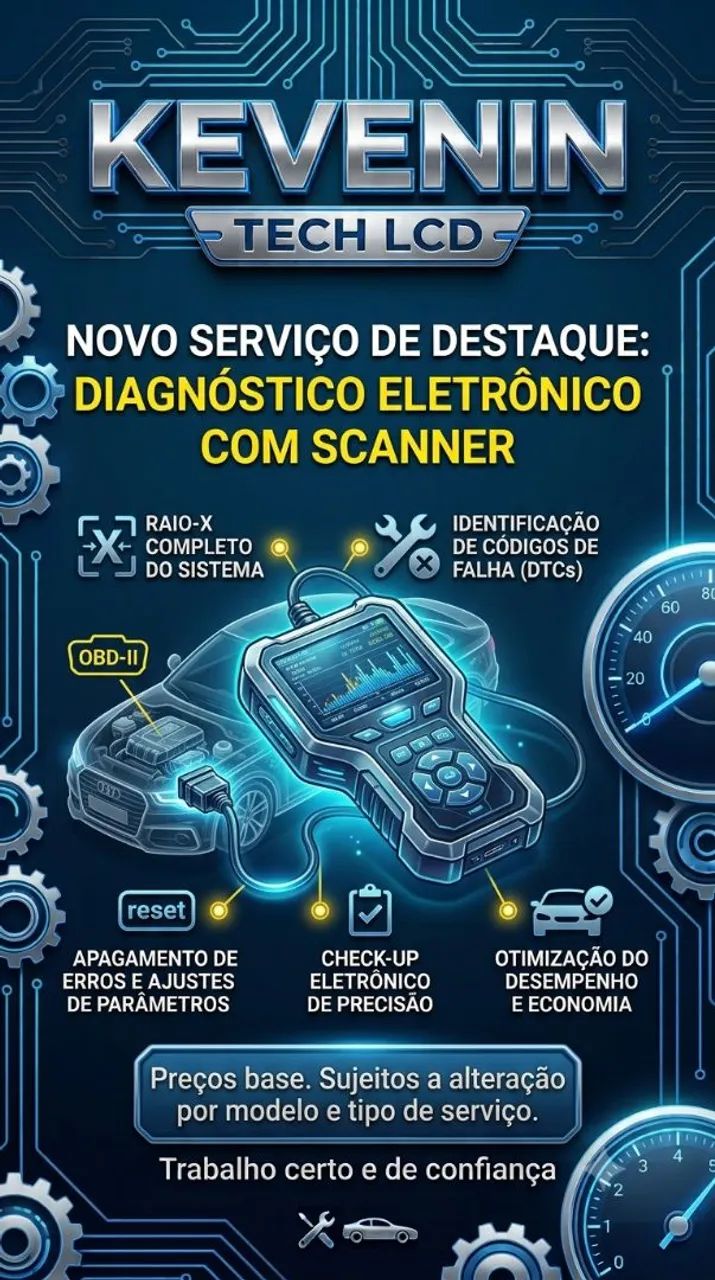 REPAROS EM TID/MID/COMPUTADOR DE BORDO. DIAGNÓSTICO SCANNER - Foto 3