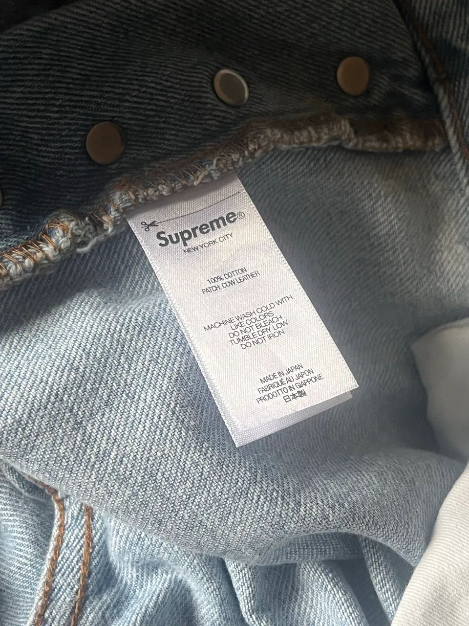 ? SUPREME STONE WASHED SLIM JEAN ? SS23 ? - Foto 5