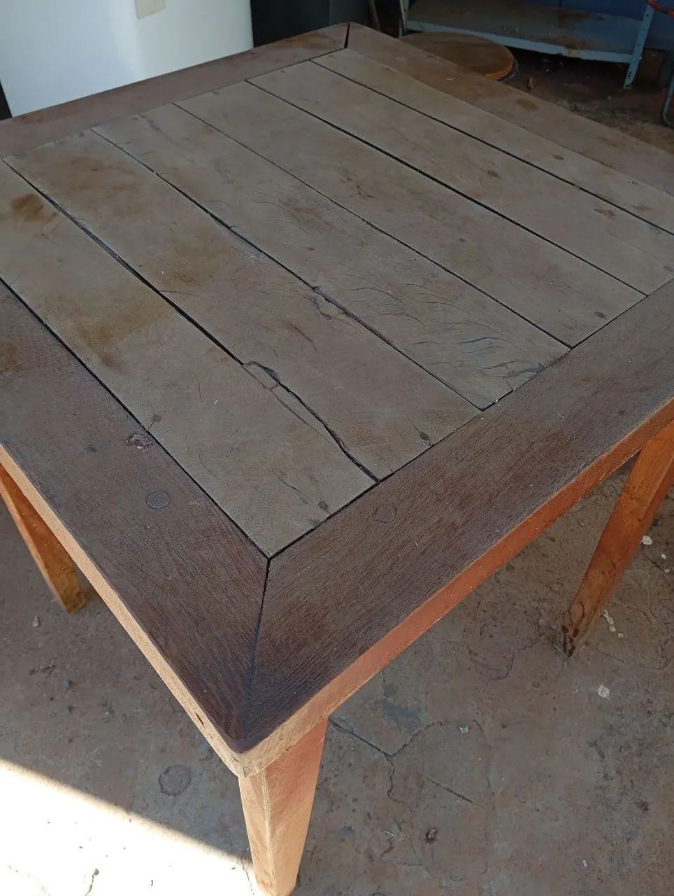 Mesa de madeira maciça  - Foto 2