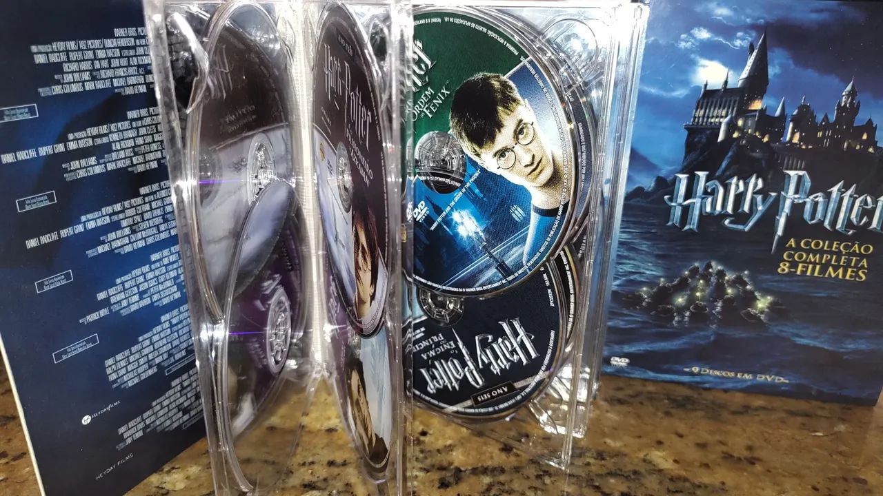 HARRY POTTER DVD COMPLETO ÓTIMO ESTADO  - Foto 3