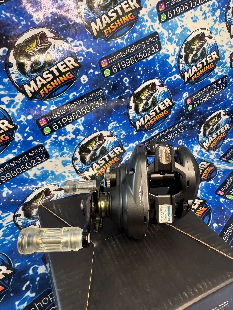 Carretilha Shimano curado 71 XG (knobs personalizados) - Foto 4