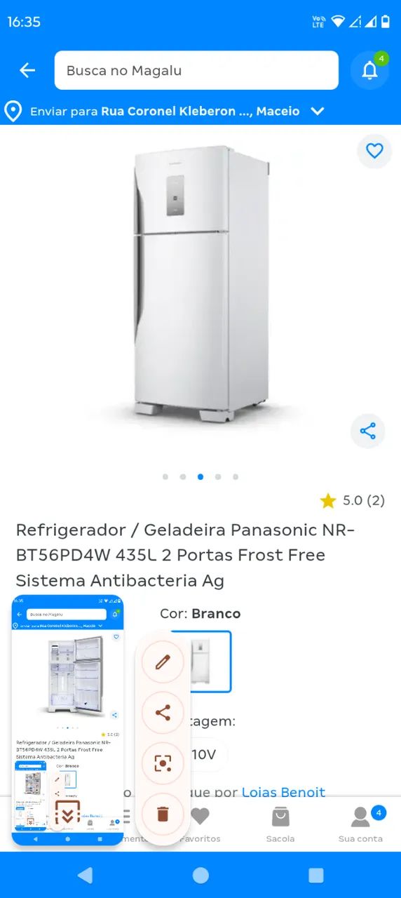 Geladeira infinity só refrigerando - Foto 4