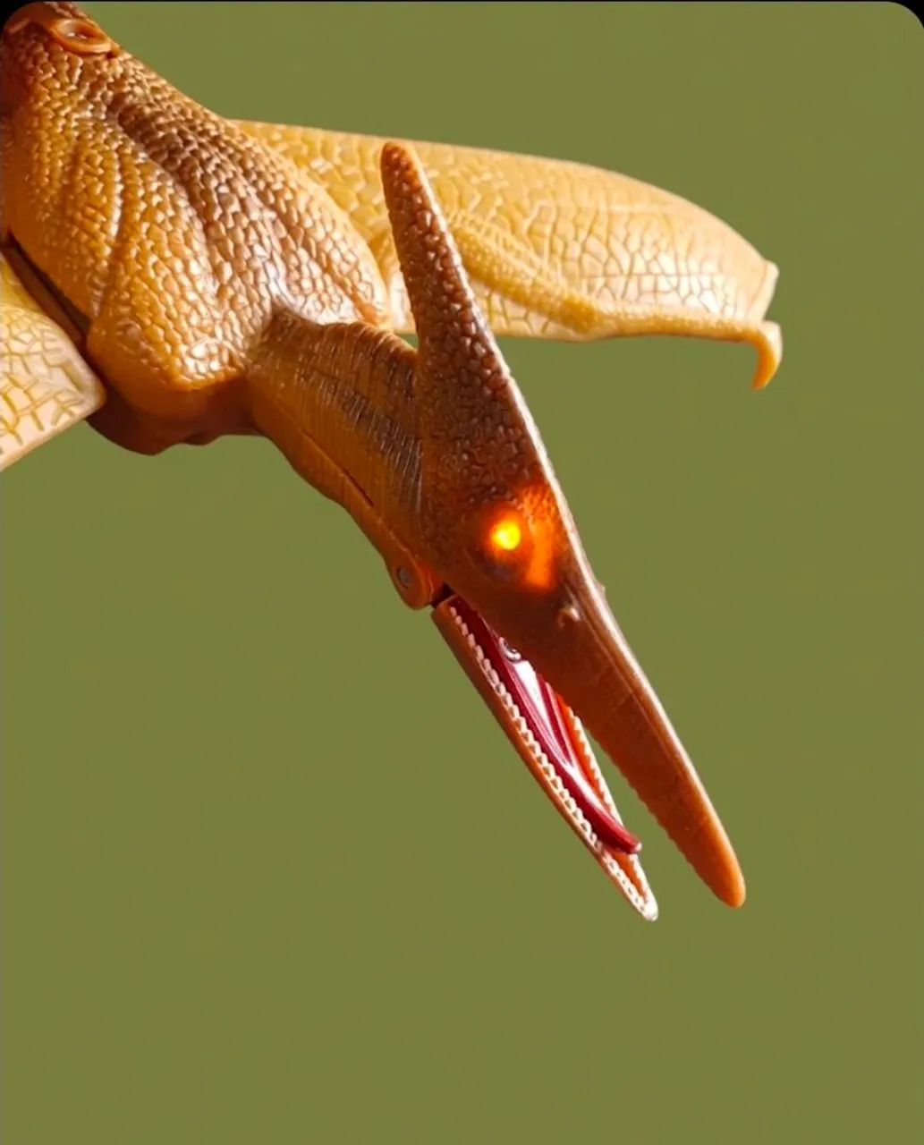 Dinossauro Pterodáctilo, Emite som de  e os olhos acendem, LED - Foto 2