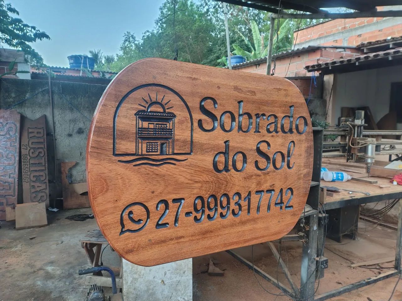Placa rústica  - Foto 2