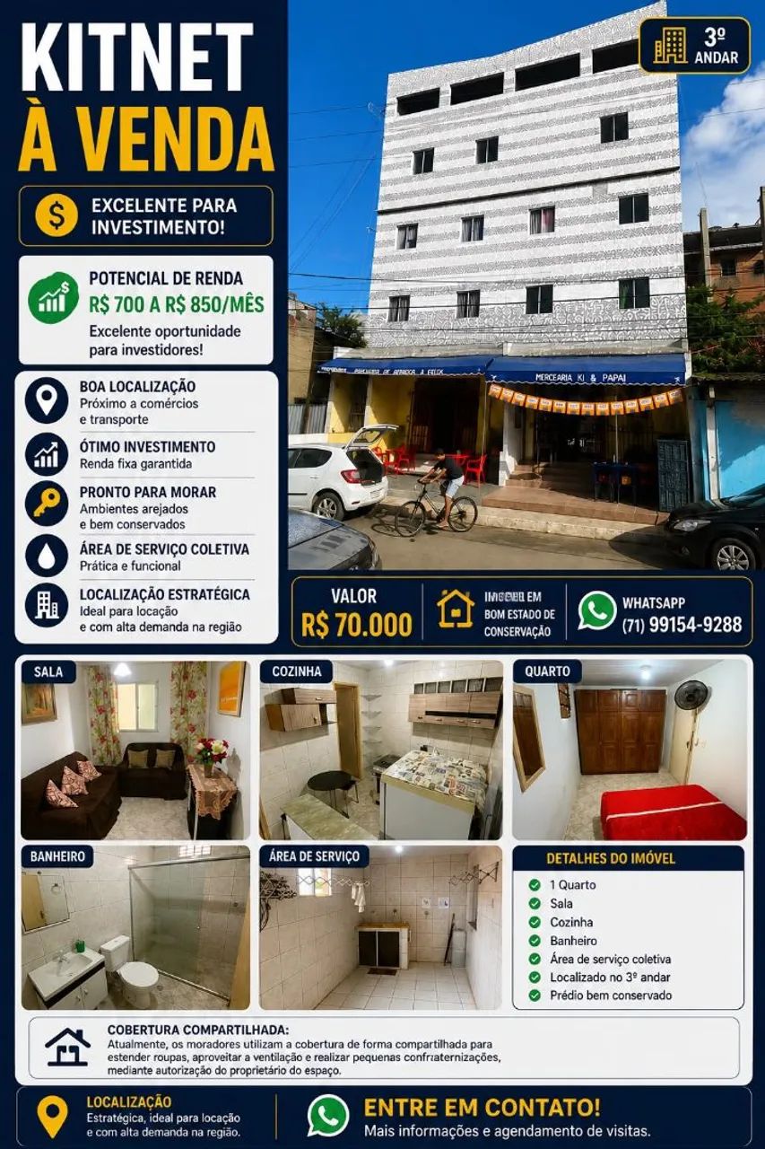Kitnet Pituaçu