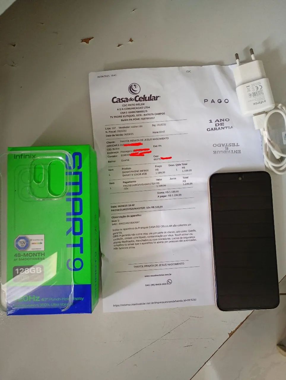Vendo celular infinix smart 9  - Foto 4