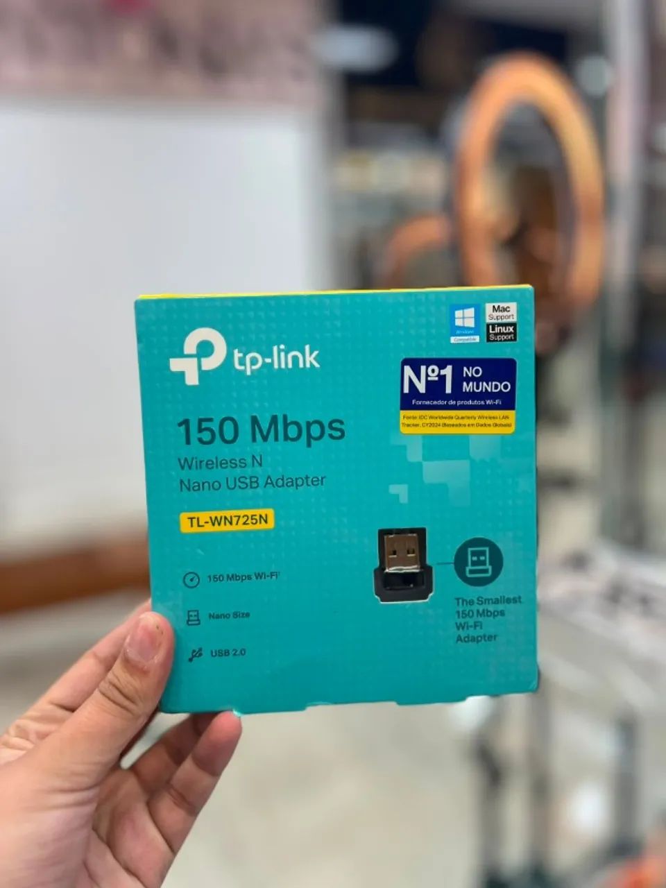 ADAPTADOR NANO USB WIRELESS N TP-LINK DE 150Mbps