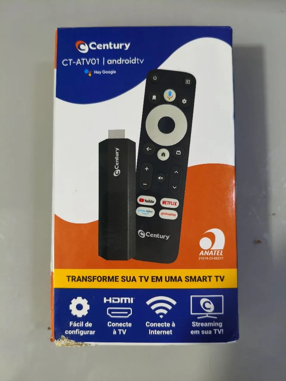 STICK TV CENTURY ORIGINAL HOMOLOGADO PELA ANATEL NOVOS LACRADOS  - Foto 4