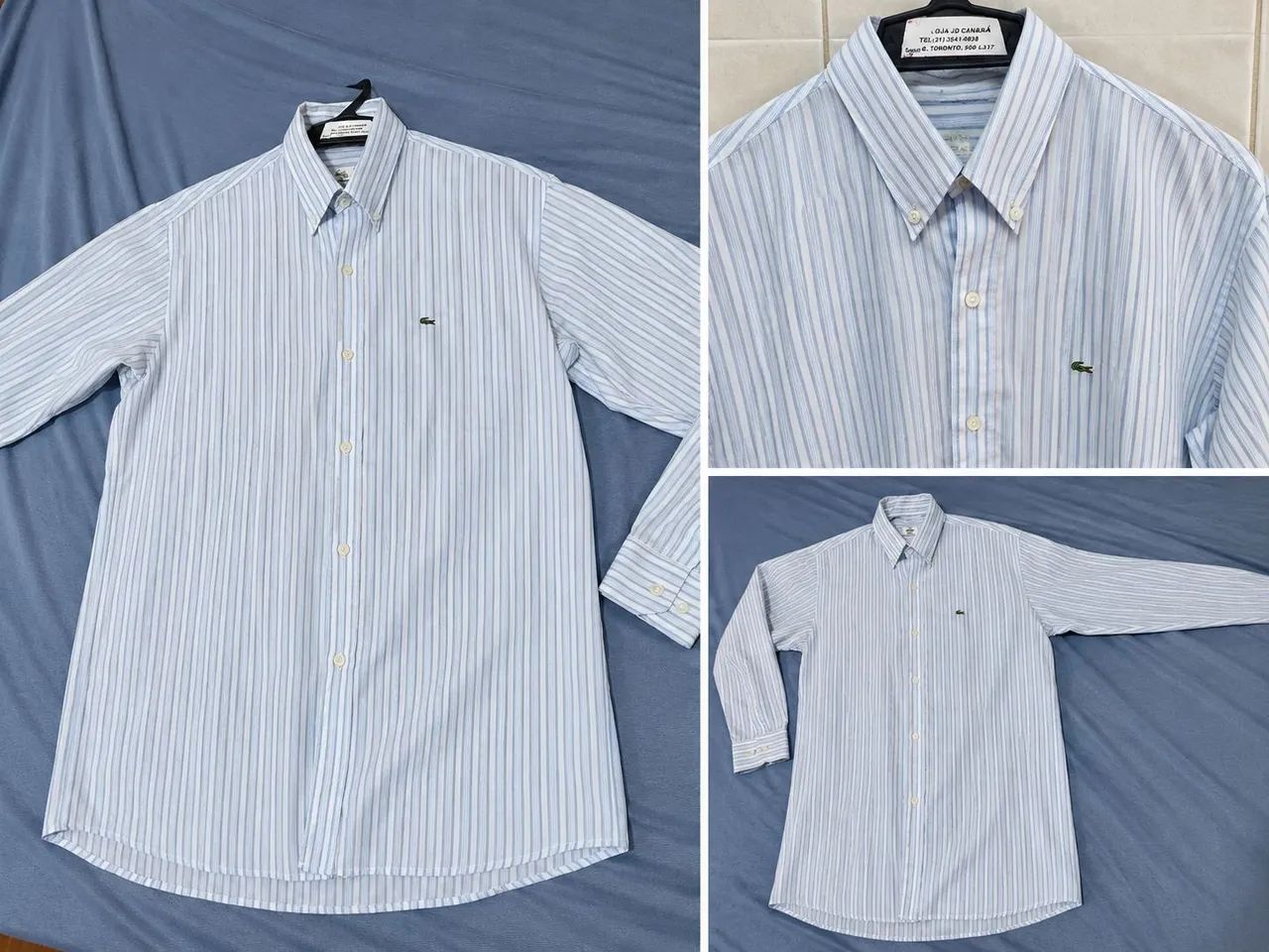 Camisa social Lacoste nunca usada 